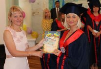 The solemn ceremony of awarding diplomas to students of the Law Institute